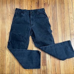 Wide leg carpenter pants